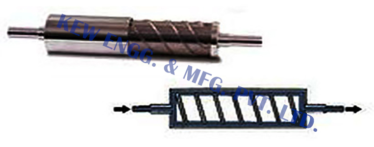 Spiral Cooling Roller